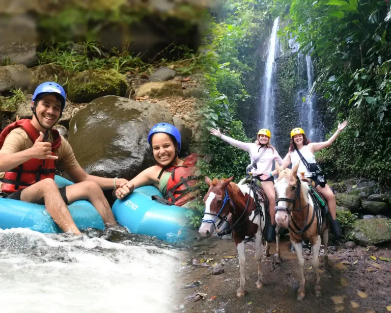 White Water Tubing + Horseback Ride + Maleku Village