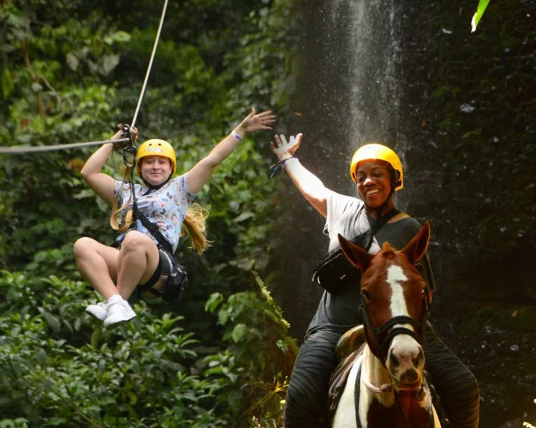 Arenal Zipline + Horseback Ride + Maleku Village